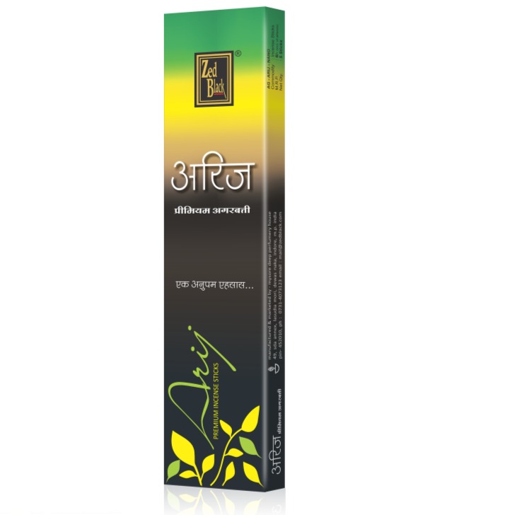 Zed Black Arij Permium Agarbatti 15g